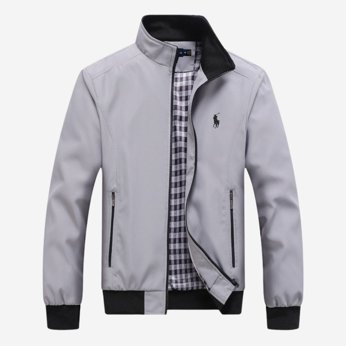 Casual Zip-Up Bomber - CLEARANCE