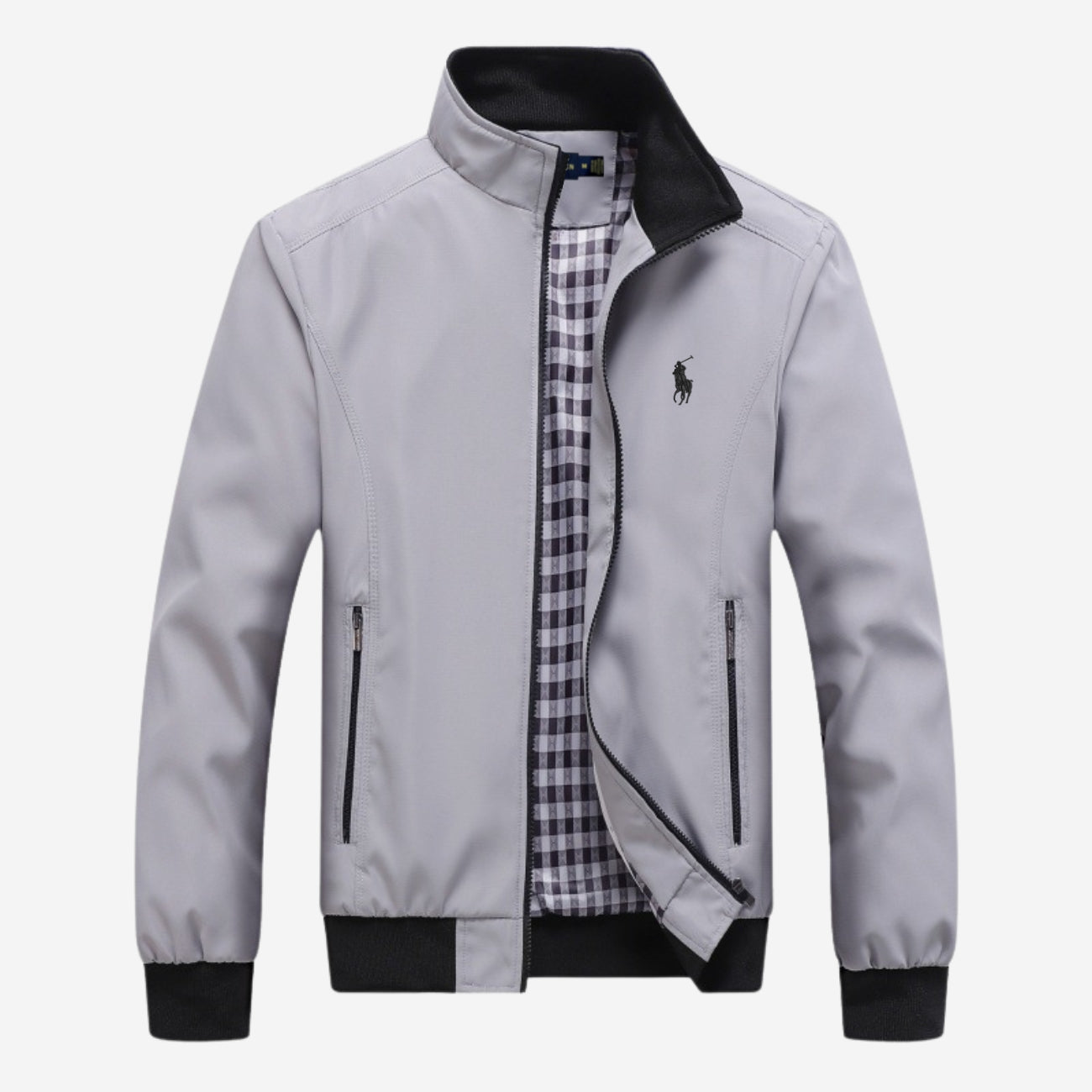 Casual Zip-Up Bomber - CLEARANCE