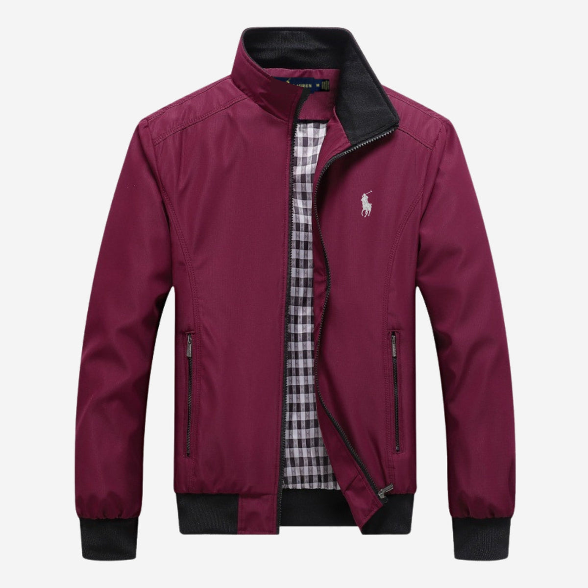 Casual Zip-Up Bomber - CLEARANCE