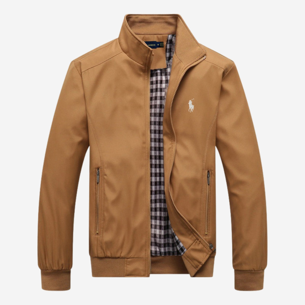 Casual Zip-Up Bomber - CLEARANCE