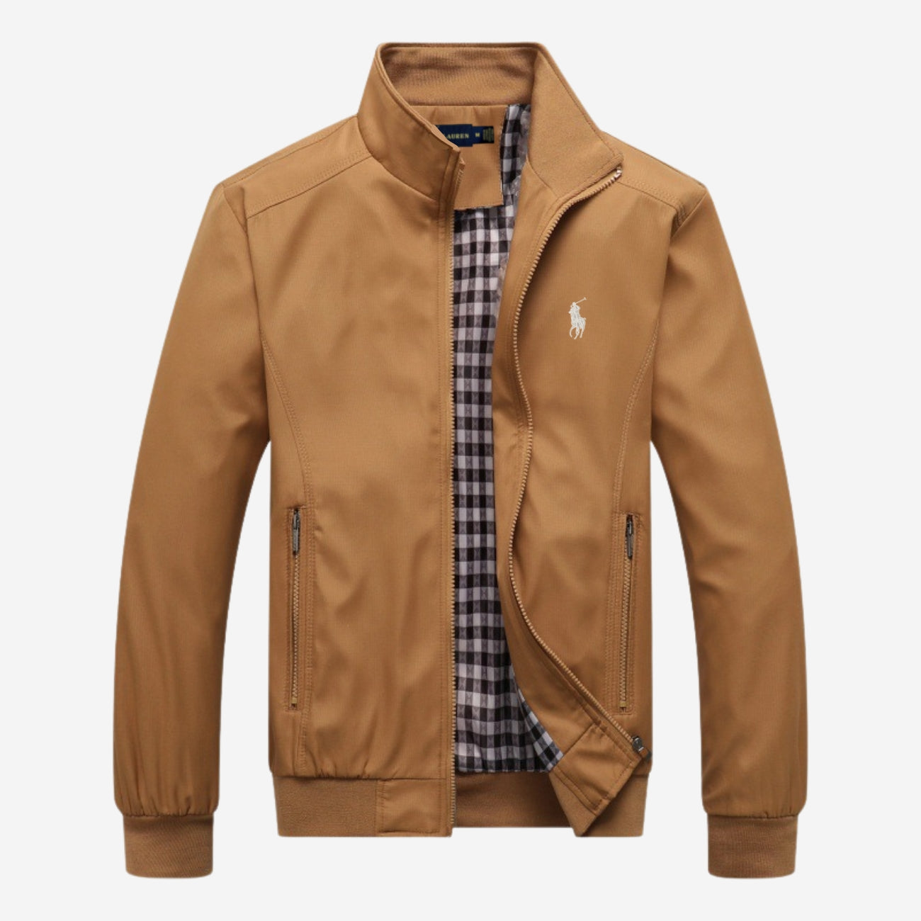 Casual Zip-Up Bomber - CLEARANCE