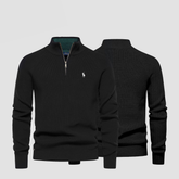 Men’s Zip Neck Knit Sweater