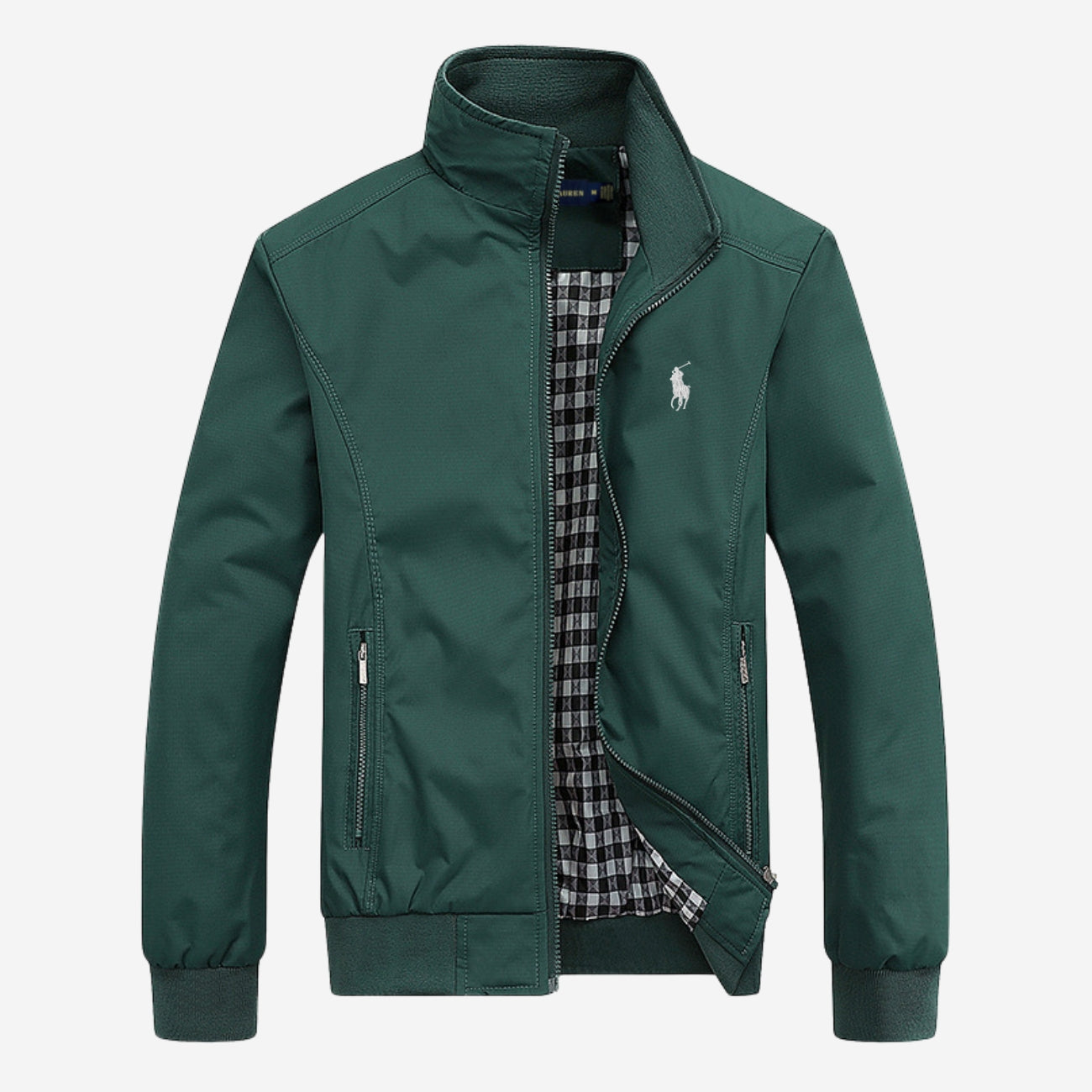 Casual Zip-Up Bomber - CLEARANCE