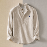 Relaxed Fit Cotton Linen Shirt