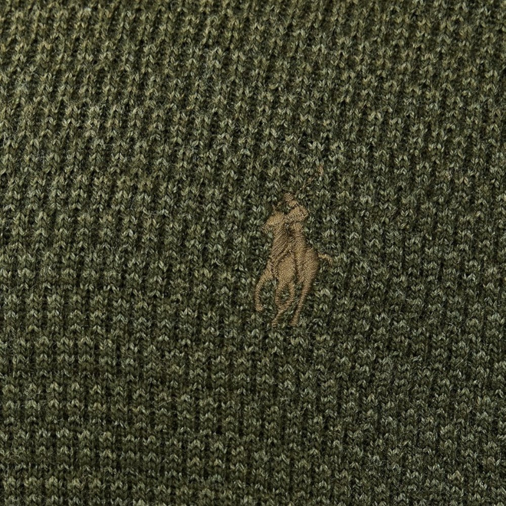Washable Wool Quarter-Zip Sweater
