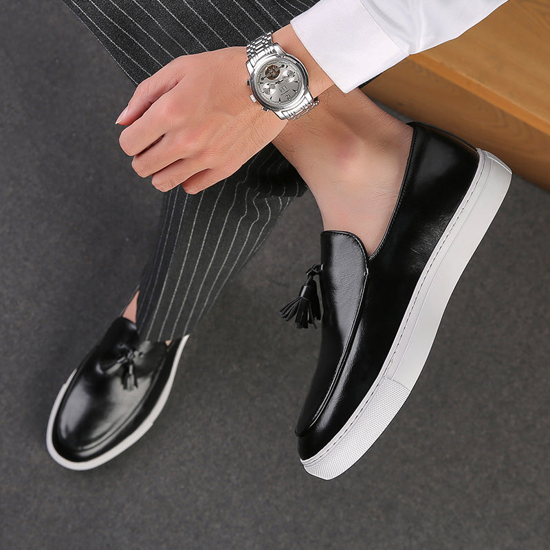 Men’s Leather Shoe Masson black