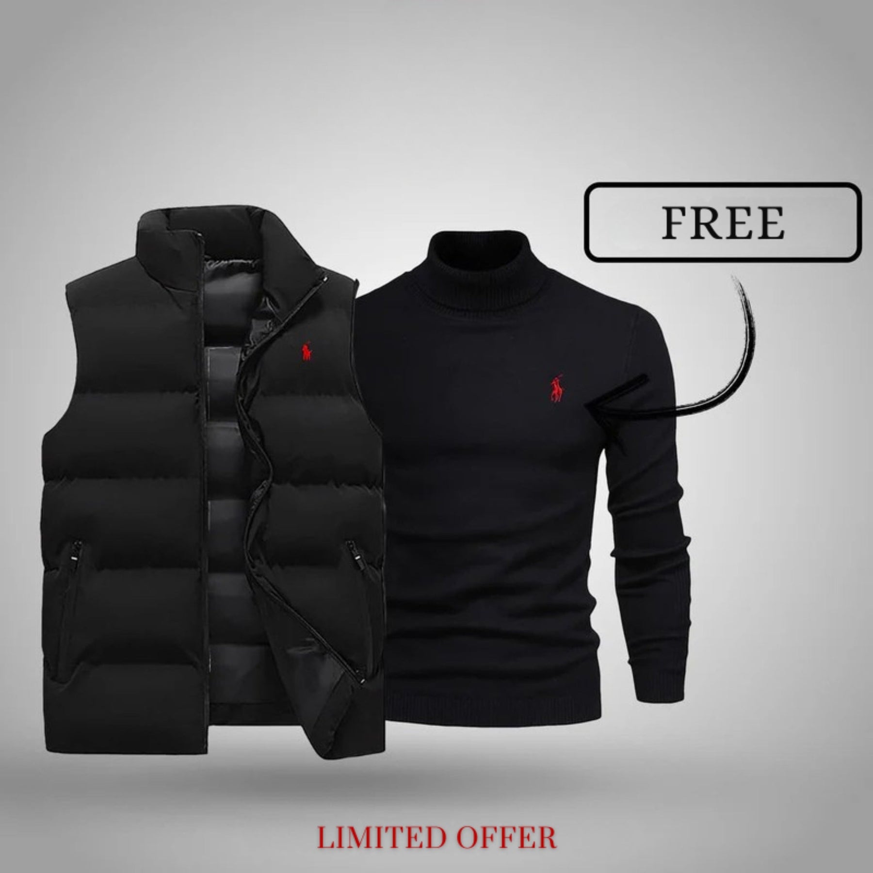 Men’s Aspen Vest + Free Jumper (Clearance)