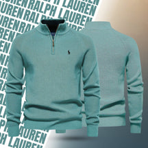 Zipped Collar Sweater - Buy 1, Get 1 FREE