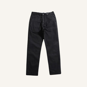 Mens Chino Trousers - Vittore Black