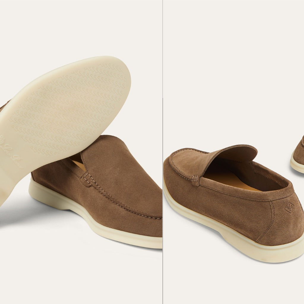 Loro Piana Men’s Suede Loafer – Summer Walk