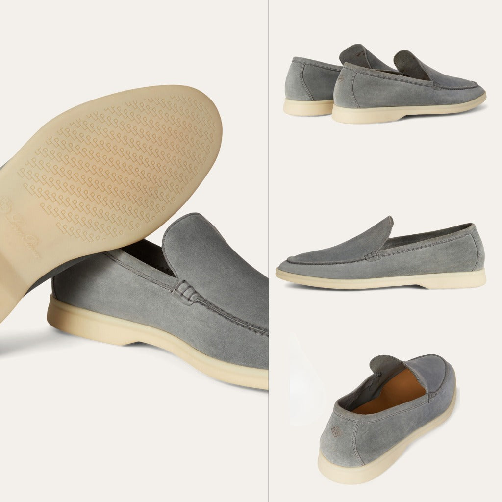 Loro Piana Men’s Suede Loafer – Summer Walk