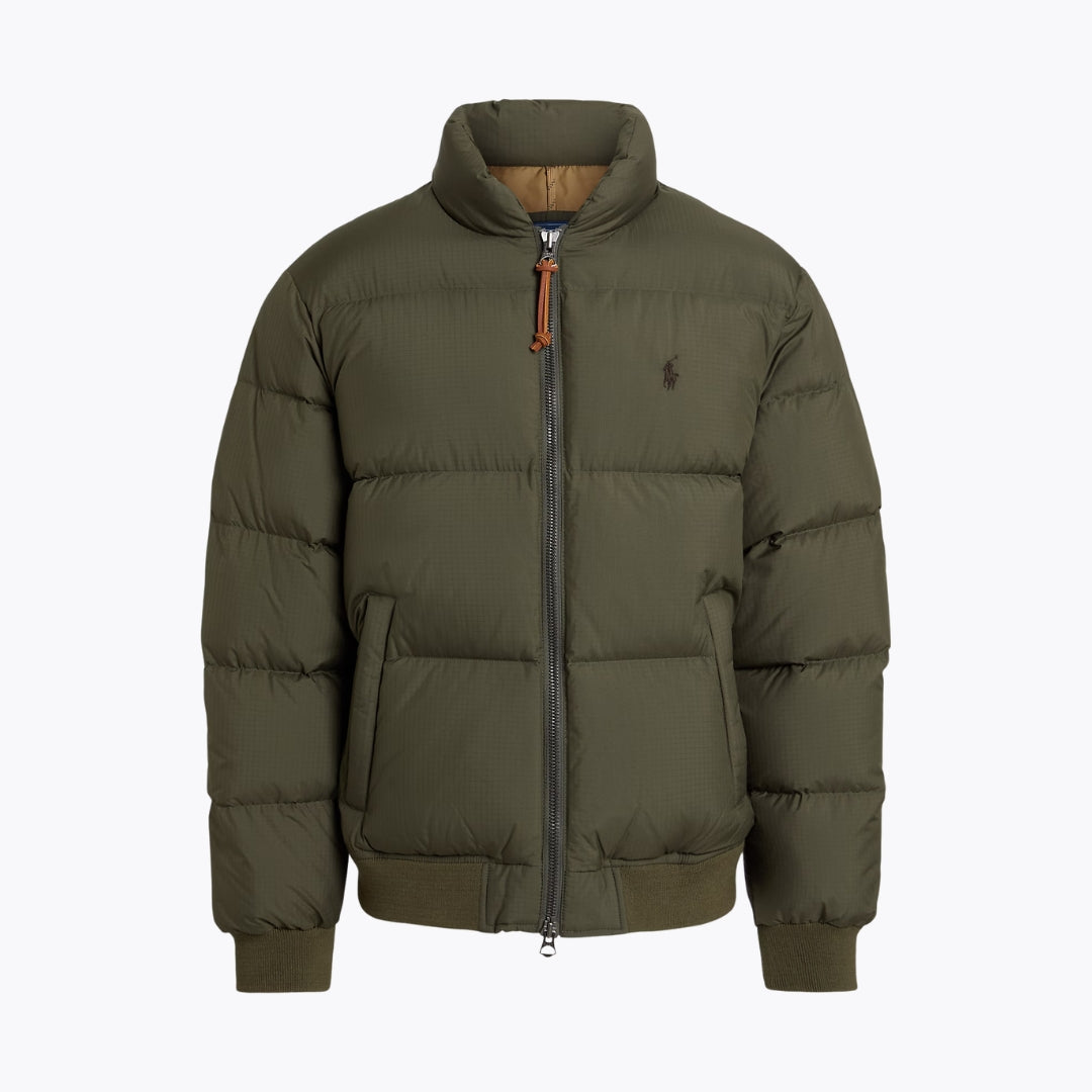 Textured Ripstop Down Jacket