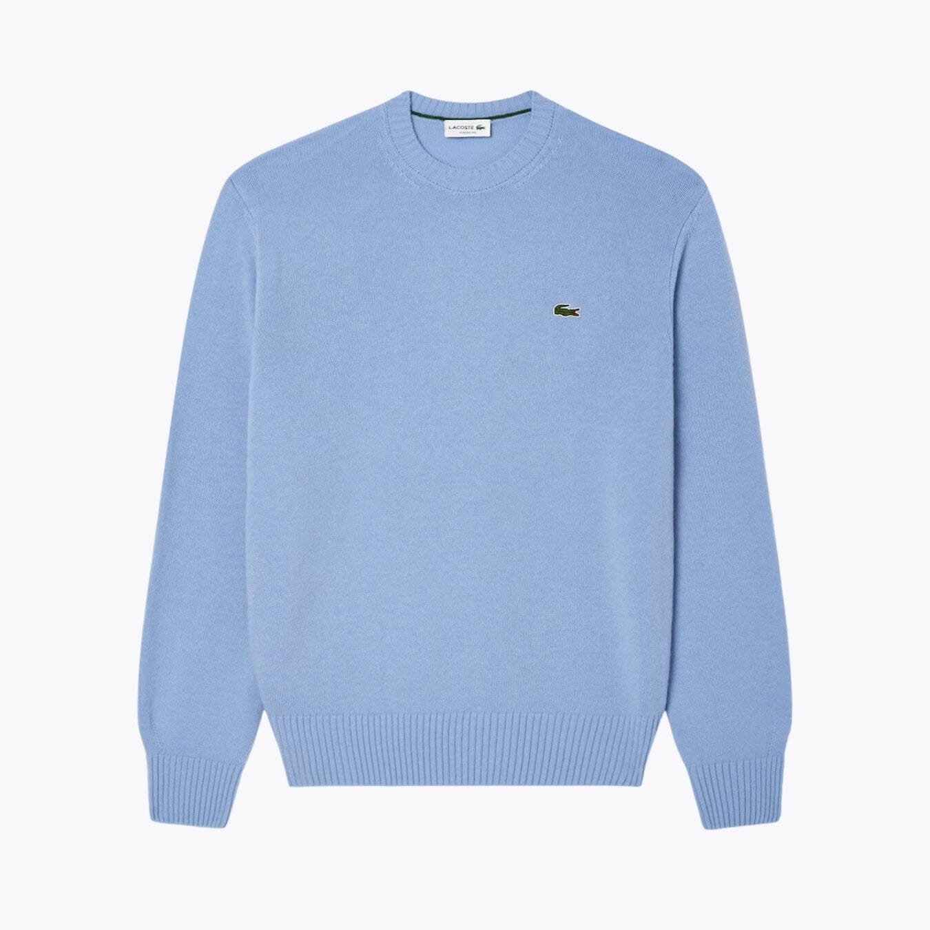 LC Carded Wool Crew Neck Sweater