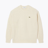 LC Relaxed Fit Patchwork Effect Wool Sweater