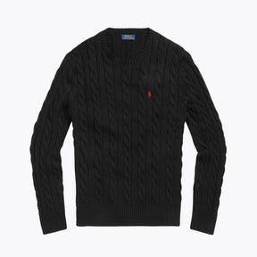 Cable-Knit Cotton Jumper