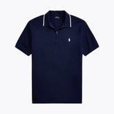 Classic Fit Stretch Mesh Polo Shirt