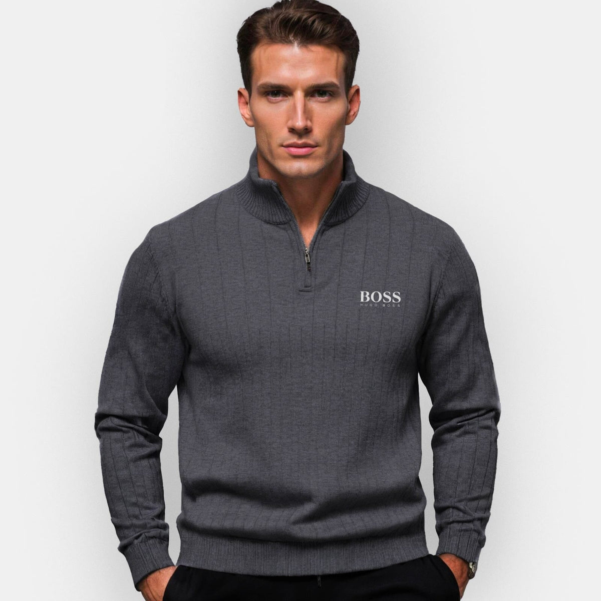 Men's Zip-Up Sweater (Clearance)